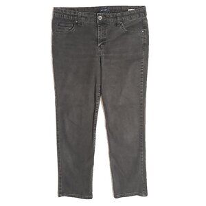 Bandolino Jeans Women's 12S Short Mandie Stretch Straight Leg Blue Denim Casual